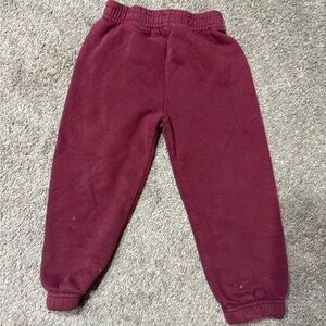 Garanimals Maroon Kids Sweatpants